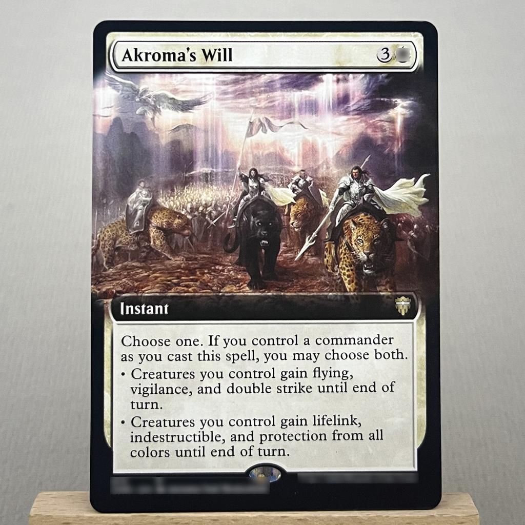 IKO JMP CMR THB C20 HOLO13-002 Tcg proxy magiekaarten Afbuigende Klap Dodelijk Rollick Jeska's Wil Zagoth Triome verzamel