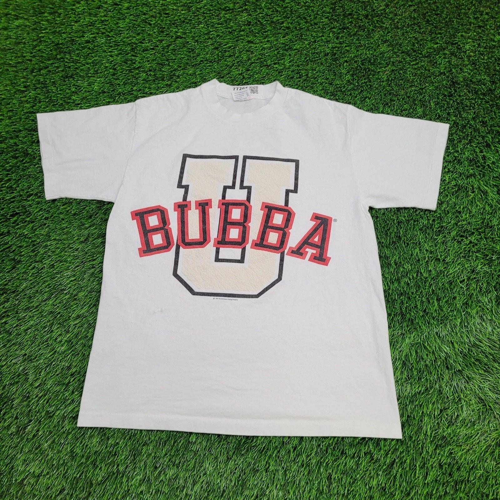 Vintage 1994 Bubba Shirt M/L 21x26 White 2XL
