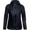 Under Armour Impasse Rain Shell Jacket Women Tops Black 1350952-001
