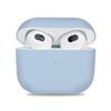 Applicable AirPods 3 Protective Cover Solid Color Split Silicone Protective Cover Wireless Bluetooth Protective Cover