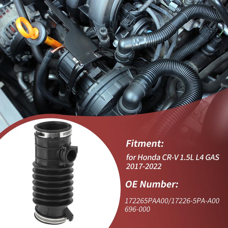 X Autohaux Air Intake Tube for Honda CR-V 1.5L L4 GAS 2017- No.172265PAA00/696-000
