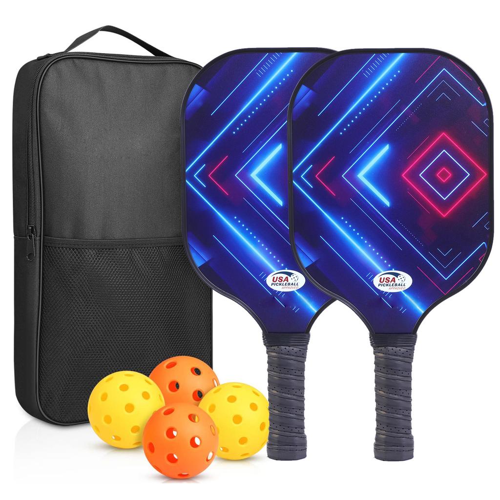 Carbon Fiber Pickleball Paddle Honeycomb Core Outdoor Sports Carbon Composite Paddle For Pickleball Players Durable Lightweight Design