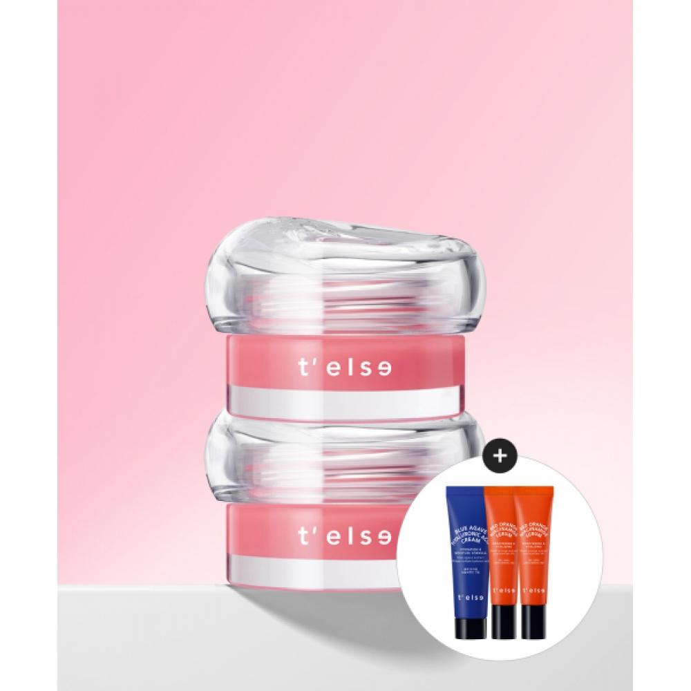 

Telse Plumping Glow Jelly Pot 9 г X 2 шт. 2 бесплатных сыворотки красно-оранжевого цвета 5 мл + крем с голубой агавой 10 мл NONE