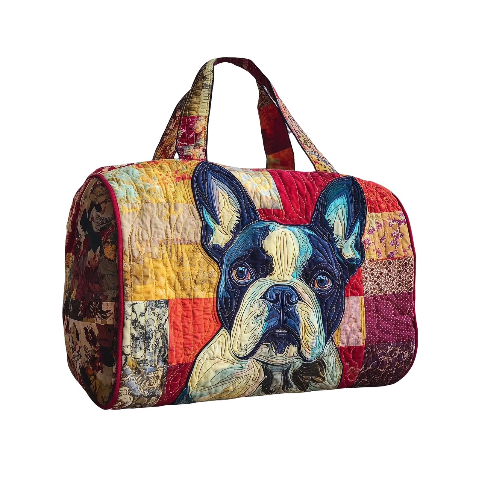 

3D Chicken Series Quilted Pleated Cotton Travel Bag Fashion Printed Ladies Yoga Bag Handbag one size
