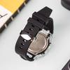 Casio Unisex Liquid Crystal,Analog Dual Display Series 48.5mm Black Watch GA-2100-1A1(Watch8--)