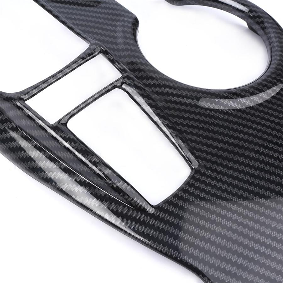 1pcs Carbon Fiber Style Inner Gear Shift Box Panel Cover Trim For Toyota Camry 2018