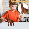 Brown Grass Biting Egg Laying Serpents,Electric Walking Dinosaur Toy , Educational Dinosaur Action Figure