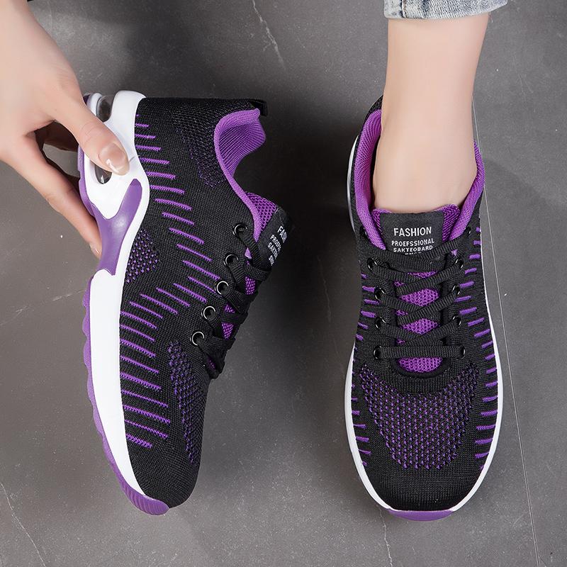 New Fashion Ladies Casual Shoes Summer Light Mesh Breathable Shoes Women's Sports Shoes Outdoor Anti-slip Training Shoes Size 44