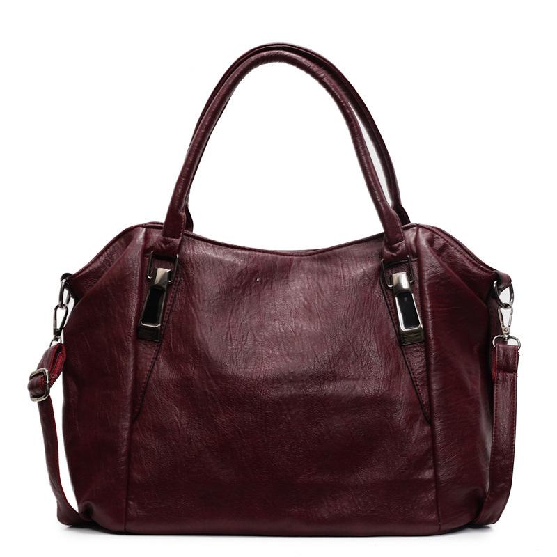 High-end Vintage Women's Tote Shoulder Bag, Trendy Crossbody Bag