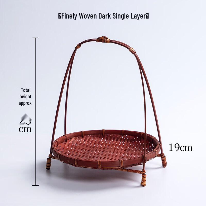 Multi-Layer Silicone Woven Style Serving Basket