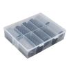 1 Box Black White Plaid Nail Art Sticker Simple Stylish Safe DIY Nail Art Stickers Decals for Home