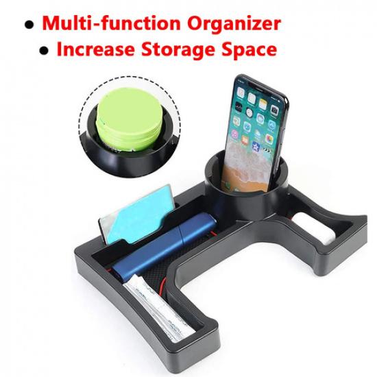 Console Gear Shift Storage Box Organizer Tray Stowing Tidying Car Interior Boxes