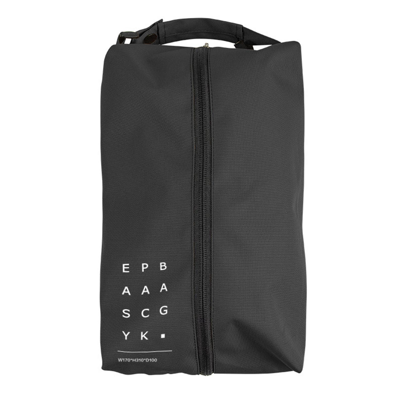 

Дорожная сумка для обуви Водонепроницаемый органайзер для обуви Пылезащитный мешок для хранения обуви Чехол-кошелек на молнии для спортзала, пеших походов, кемпинга S