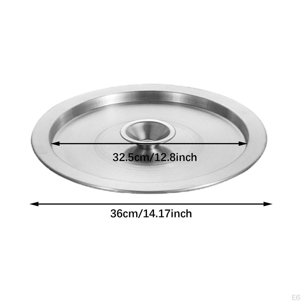 Cooking Pot Lid Wok Cover Professional Anti Scald Household Multipurpose Skillet Frying