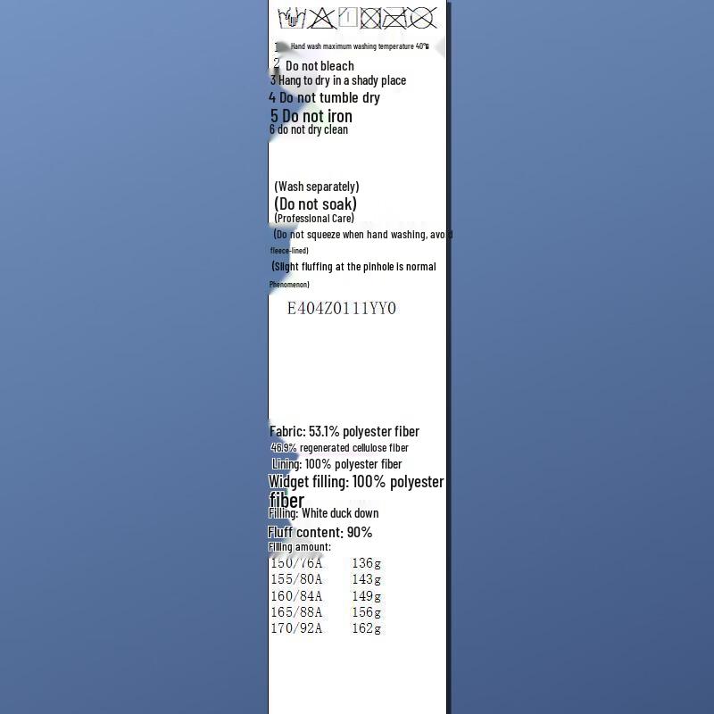 Sancai Women's 2025 Winter Jacquard Goose Down Puffer Jacket