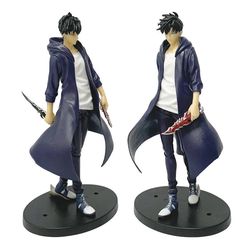 Solo Leveling Sung Jinwoo Pvc Statue With Assembly For Anime Collectibles
