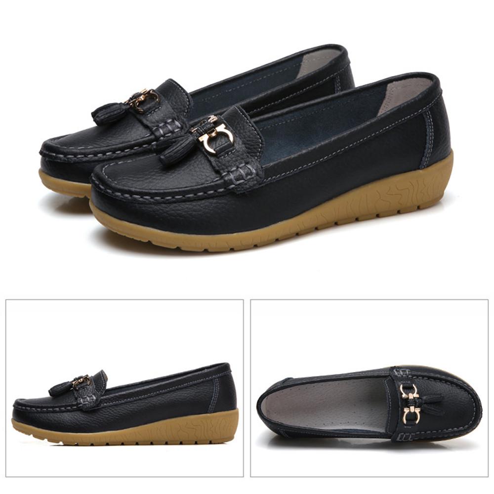 Mocasines con cuña de mujer varios colores comprar a buen precio — entrega  gratuita, reseñas reales con fotos — Joom