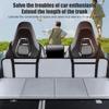 Car Camping Mattress Foldable Car Sleep Extension Board Car Extra Long Mattress Suitable For Most Car Rear Seat Mattresses