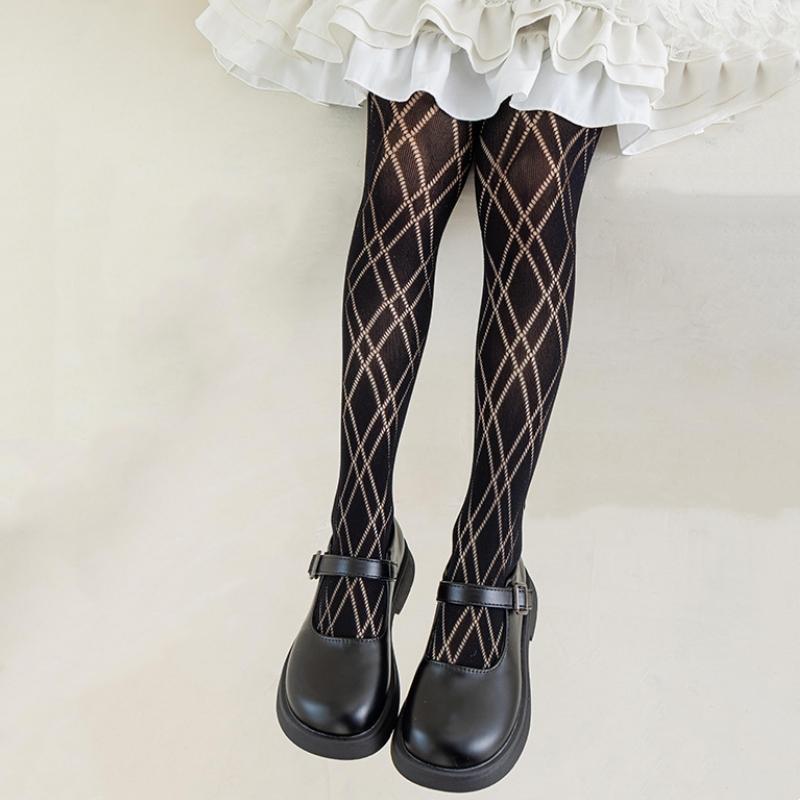 Thin Breathable Baby Girls Tights Kids Dance Stocking Sock Children School Uniform Tights Princess Lolita Lace Pants Pantyhose