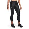 Under Armour Iso-Chill Running Training Capri Leggings Women Bottoms Black 1361364-001