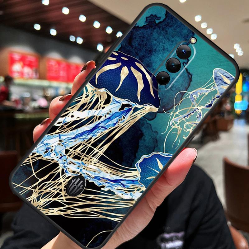 Magic Jellyfish Case For ZTE Nubia Red Magic 10S 10 8 9 8S 9S 11 Pro Plus 10 Air 5G 6R 6 7 6S 7S Pro Cover