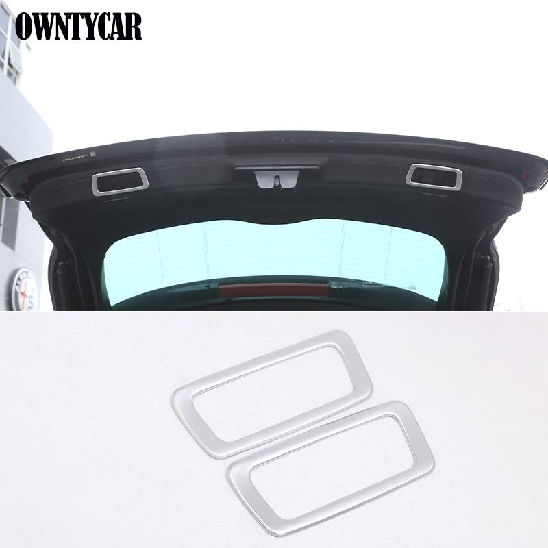ABS Silver For Maserati Levante 2016-2025 Interior Accessories Car Interior Stickers Gear Shift Panel Cover Trim Stickers