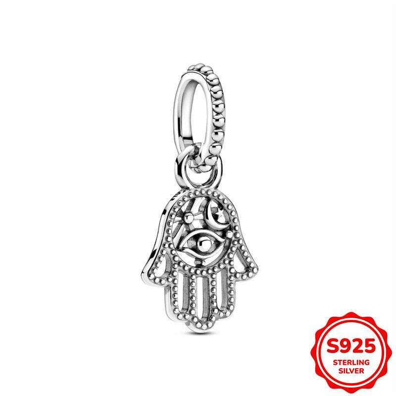 Charms Silver 925 Pendant Beads Fits 3mm Bracelet Bangle Necklace For Women Luxury DIY Jewelry Making Fine Gifts