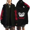 Cosplay Berserk Guts Anime Hoodies Harajuku Autumn Jackets Casual Zipper Coats Unisex Hooded Cartoon Printed Sweatshirts Hip Hop Hoody Streetwear