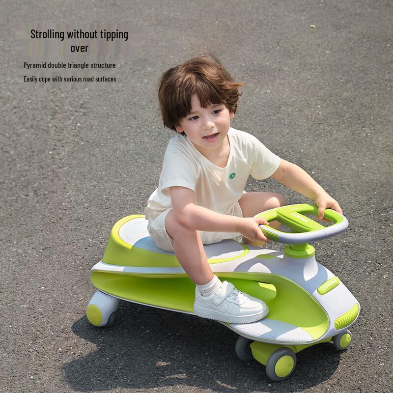Cooghi Anti-Rollover Kids Swing Car Other