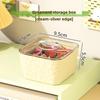 Cream Style Transparent Desktop Storage Box Large Capacity with Lid Hair Jewelry Case Plastic Jewelry Organizer Box Hair Band