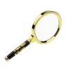 10X 70/80/90mm Diameter Handheld Magnifier Reading Map Newspaper Magnifying Glass Jewelry Loupe
