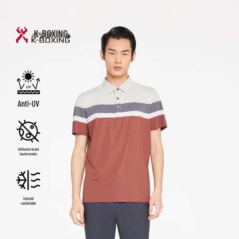 

K-Boxing Men s Spring/Summer Cooling Short Sleeve T-Shirt BTKR2324 185/2XL