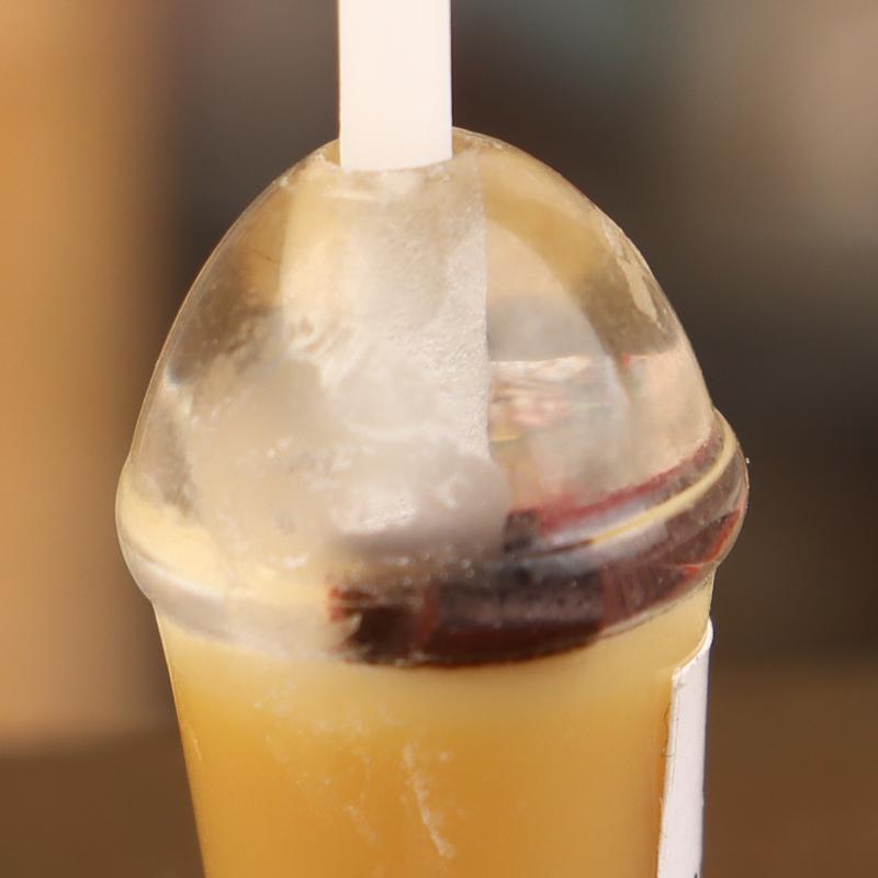 1Pcs 1/12 Dollhouse Simulation Coffee Latte Drink Ornament Toy Dollhouse Miniature Kitchen Food Accessories Decoration Toy