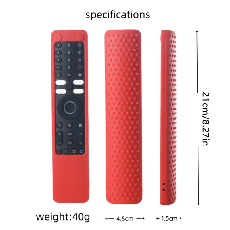 Flexible Silicone Protective Cover for XMRMML 4K Q2 50in 55in 65in Remote Control AntiDrop Dustproof