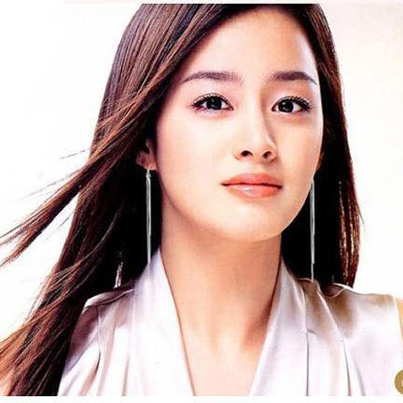 Korean Fashion Temperament Earrings New Three-Line Exaggerated Fringed Earrings Women'S Love Jewelry Gift Premium