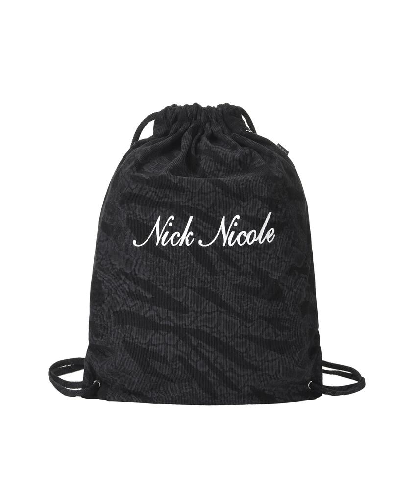 Nick&Nicole Nicole Leopard String Backpack_Black