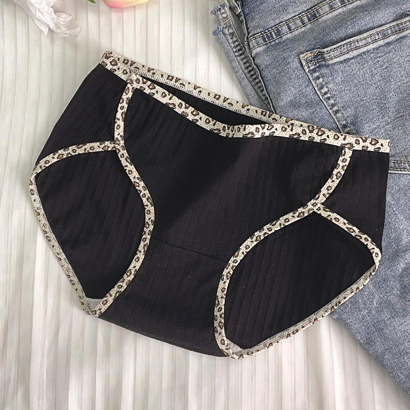 

Женские сексуальные трусики с леопардовым принтом, бесшовные дышащие трусы, здоровое хлопковое нижнее белье M-XL XL