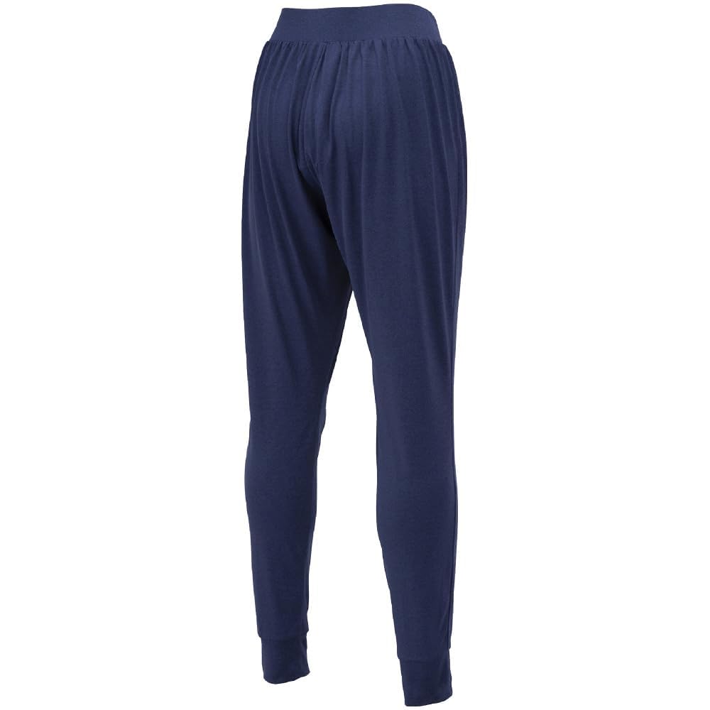 Mizuno Evening Blue Heather Training Size UV UPF15 Women's Pants, L, 32MD2351, Moisture-Wicking, Quick-Drying, Protection,