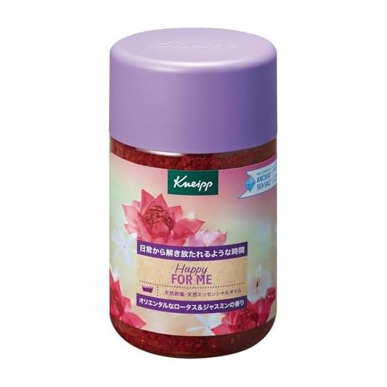 [Official Kneipp] Bath Salt Happy For Me Lotus & Jasmine Scent 850g Relax