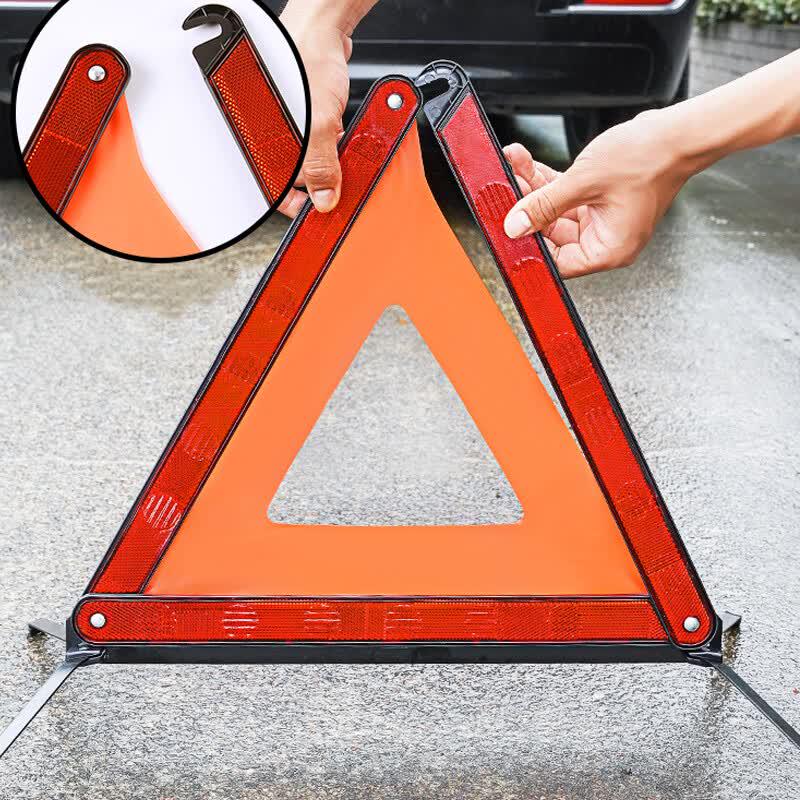 Reflective Car Warning Triangle