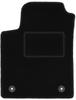 Negro mate del conductor para: Fiat Bravo II hatchback (2007-2012)