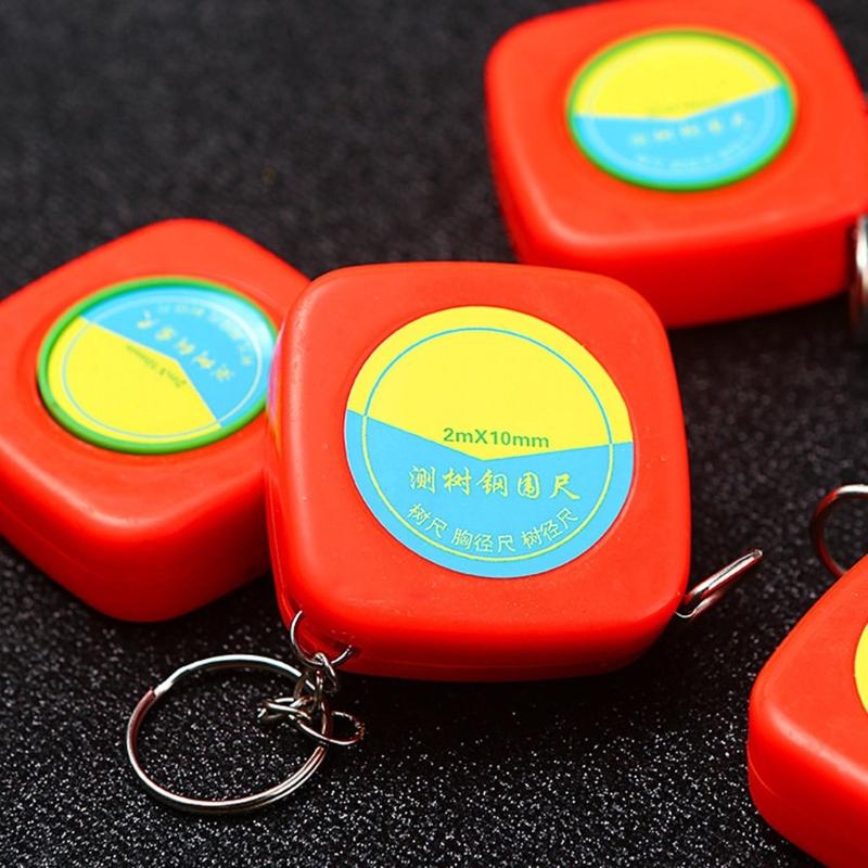 Tree Diameter Tape 2000 Mm  Soft Retractable Measuring Tape Professional Gardening Tree Ruler Meter Measuring