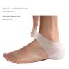 Douyin Women's Invisible Silicone Heel Pads - Transparent, Anti-Slip, Height Boosting Insoles