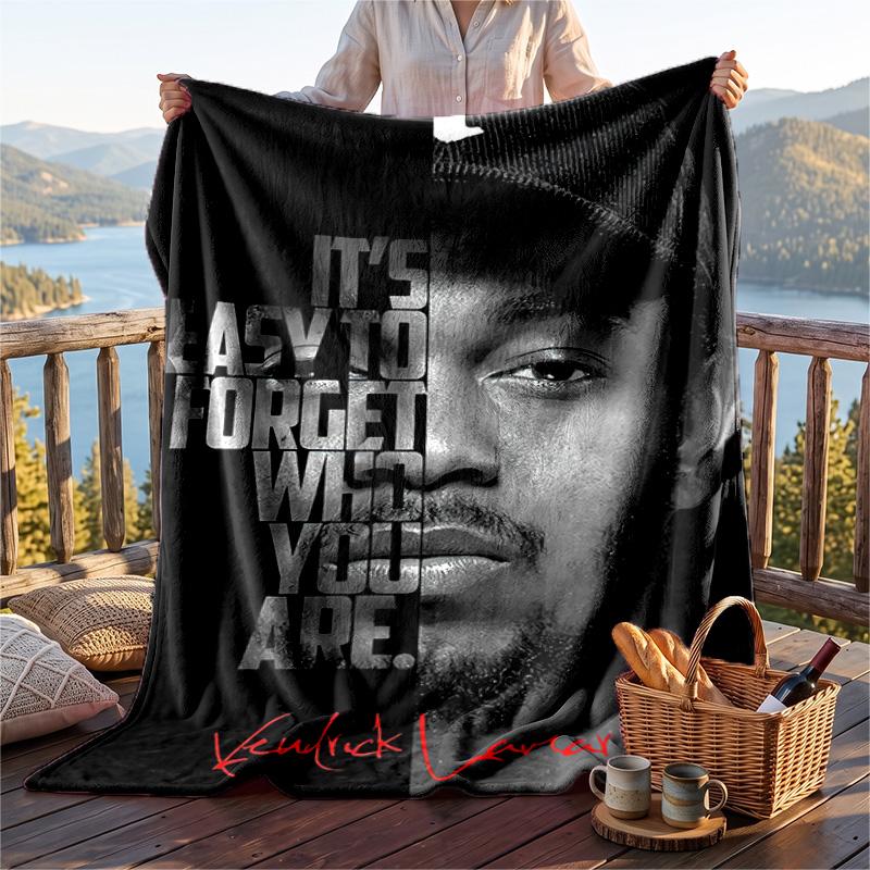 Warm Flannel Throw Blanket,Kendrick Lamar Lightweight Cozy Blanket For Bed Sofa And Daily Use
