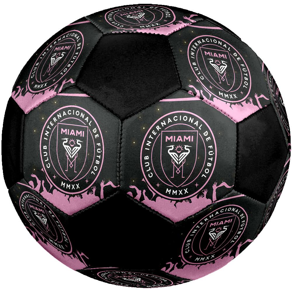 Inter Miami CF Soccer Ball Colorful All Ages Machine Stitched PVC Competition Ready Durable High-Bounce.SIZE5