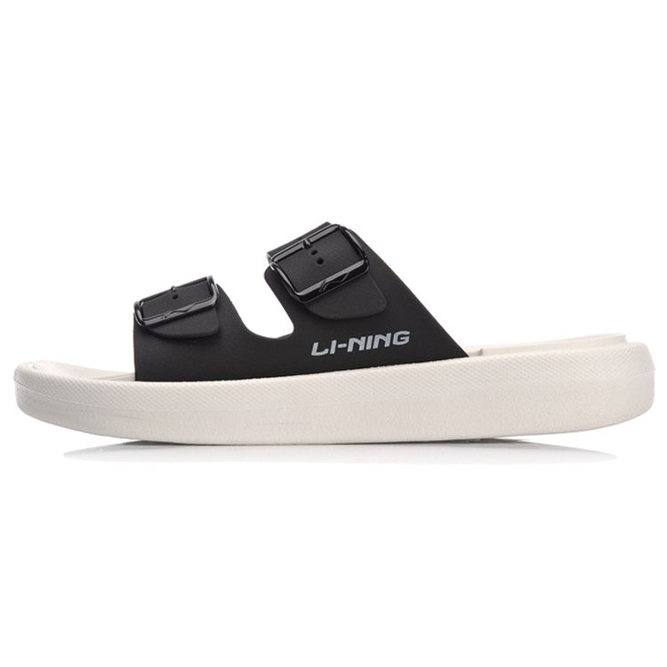 

Li Ning Clap легкие модные тапочки мужская обувь белый черный AGAN001-1 43⅔