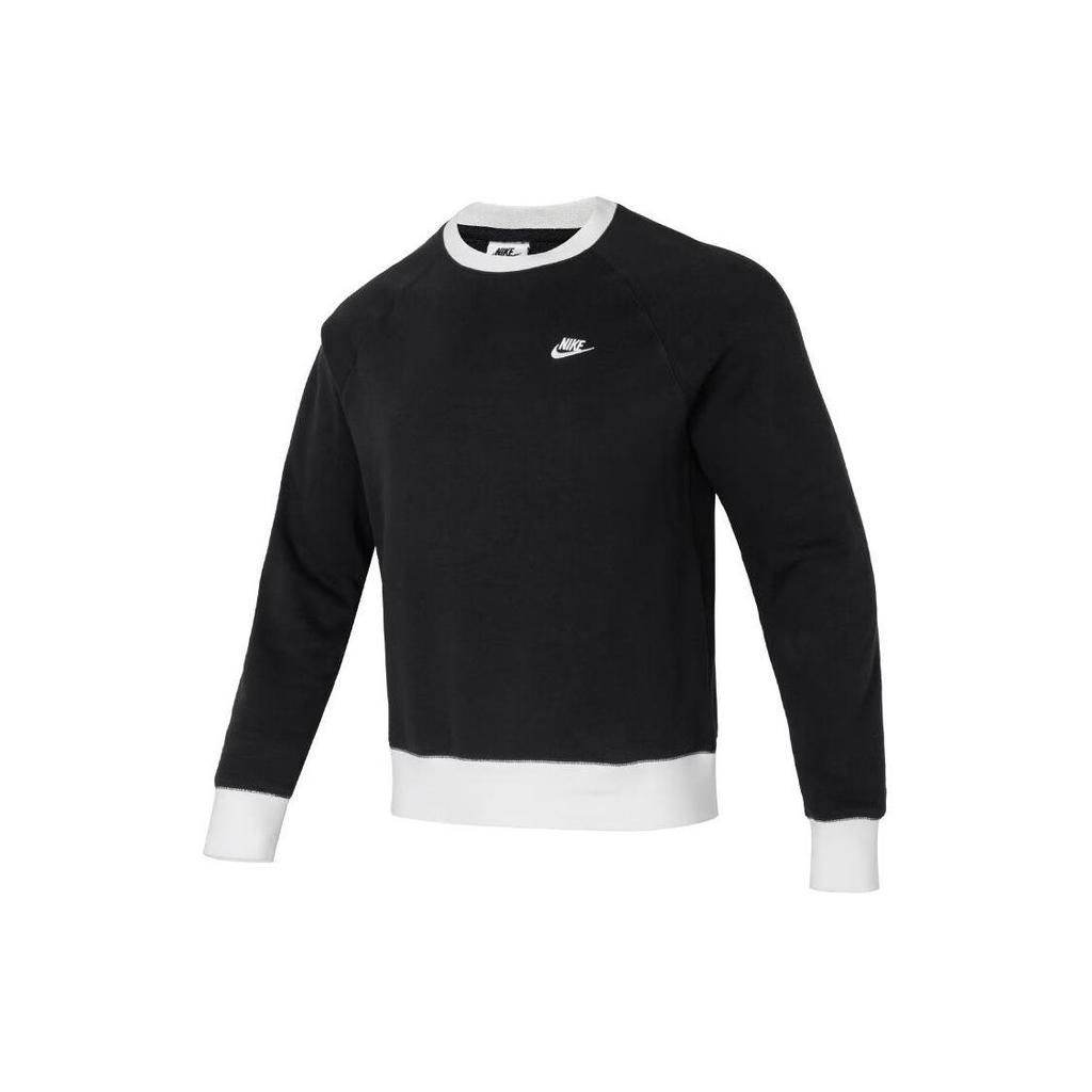 Nike Sweatshirts Men's Black Crew Neck Moderate Regular FV5379-010
