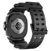 Rugged Sport Band For Samsung Galaxy Watch 8 40mm 44mm Strap Silicone Band with Stainless Steel Connector For Galaxy Watch 8 Classic 46mm