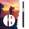 Adjustable Camera Mount Rod With 1/4" Threaded Ends For LED Lights Microphones Tripods 13cm to 38cm Extension Ranging