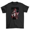 Kira Anime Girl T-Shirt Mens Womens Tees Top - Red Hair, Sword, and Sass! Funny Unisex Printed Design.